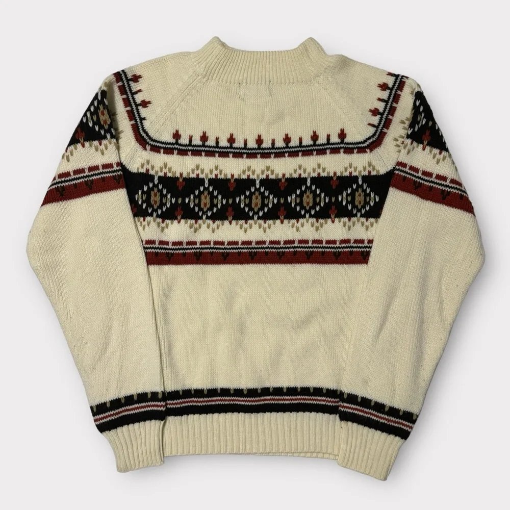 Vintage 70’s Pennys Patterned Sweater